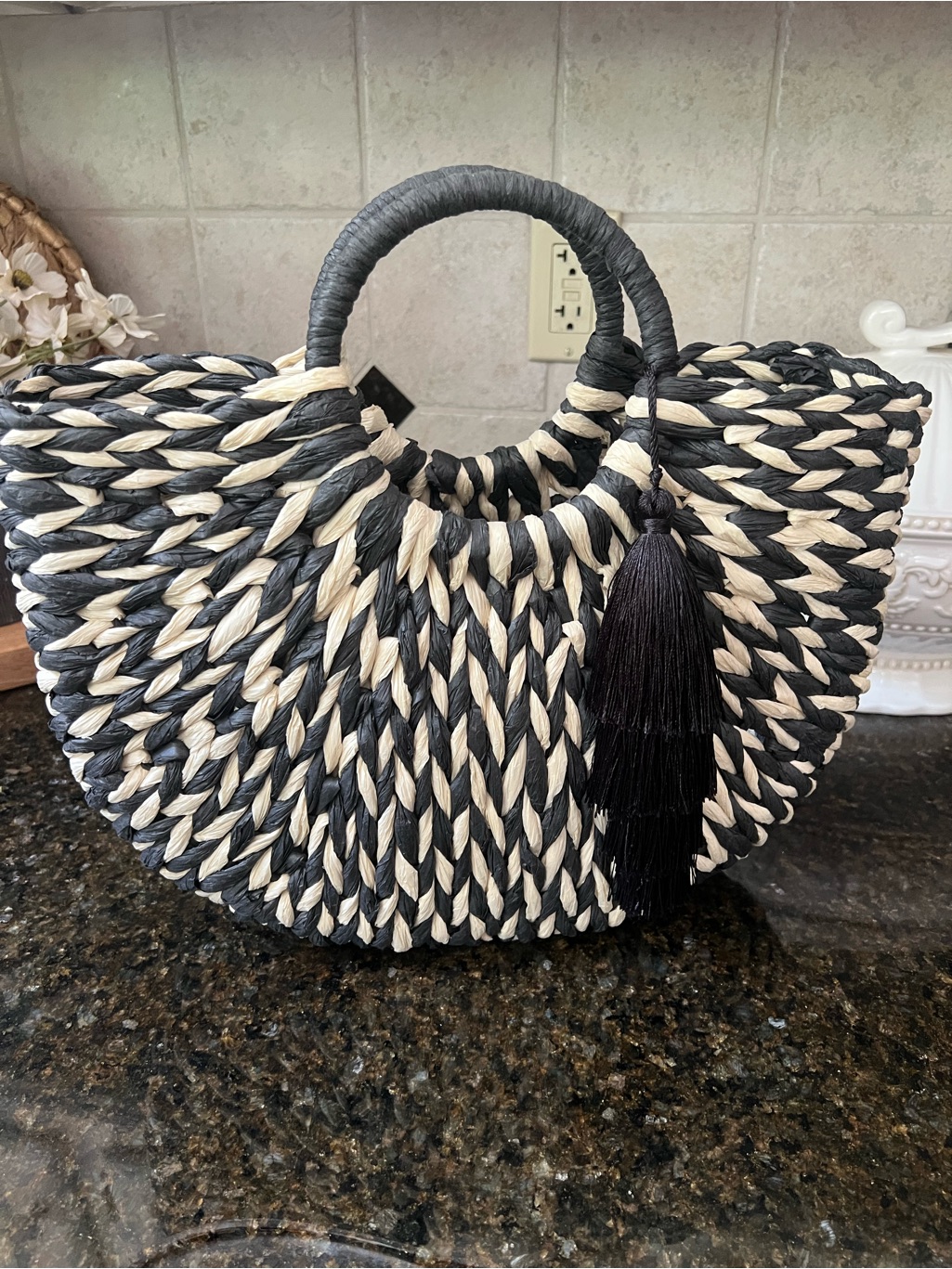 Dolce Vita Raffia Bag